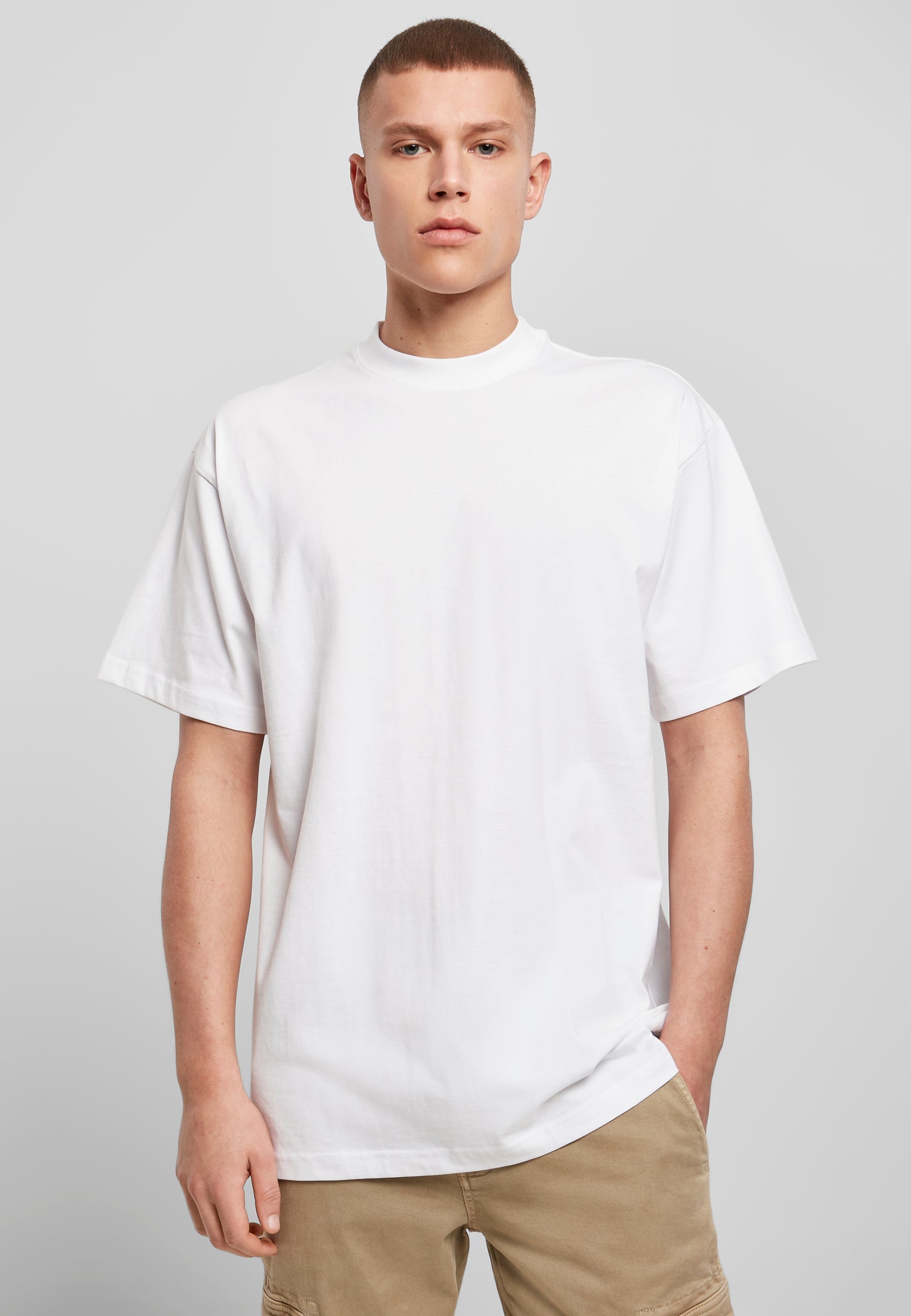 Dasué rounded White Oversized T-Shirt