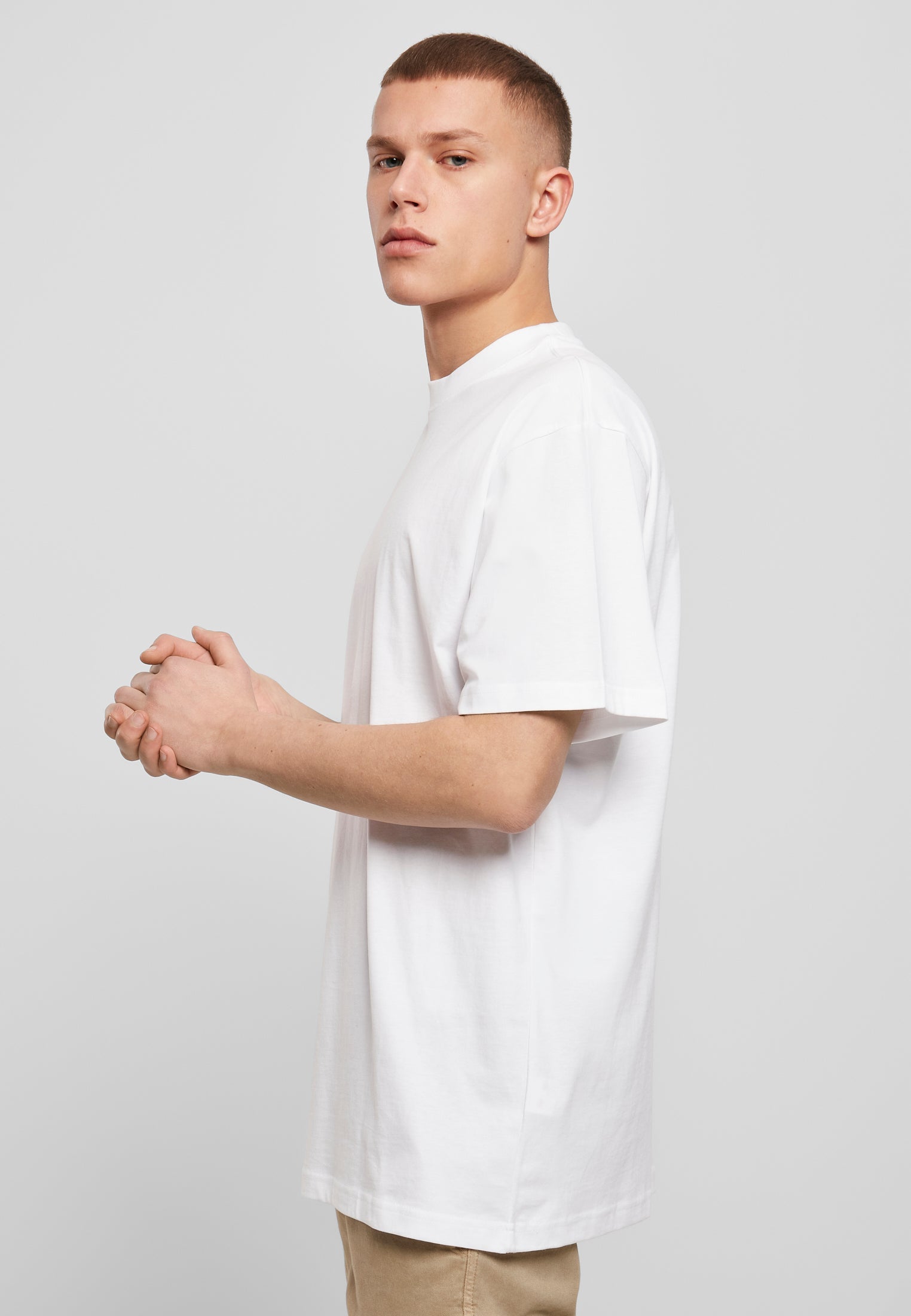 Dasué rounded White Oversized T-Shirt