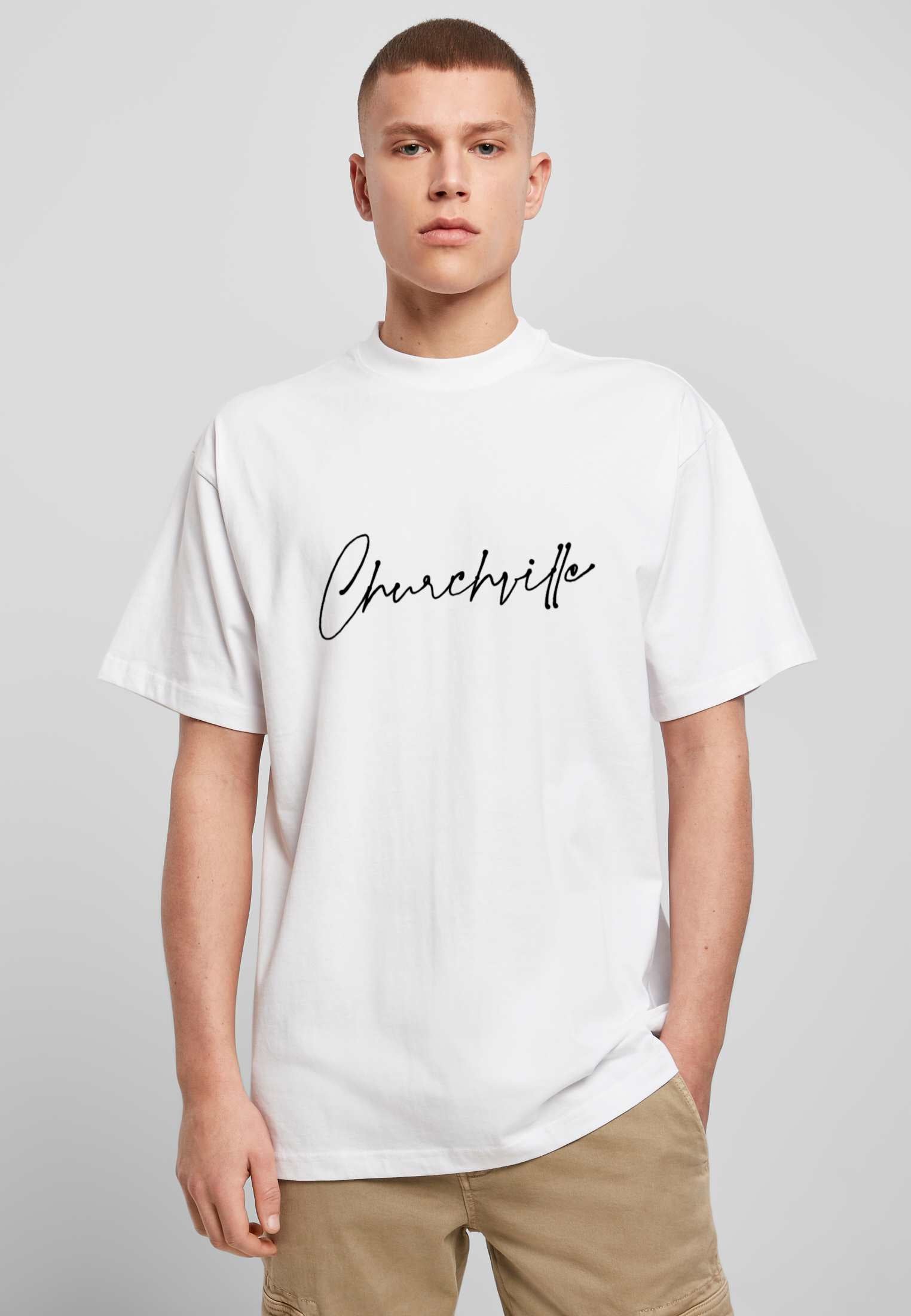 Churchville White Oversized T-Shirt