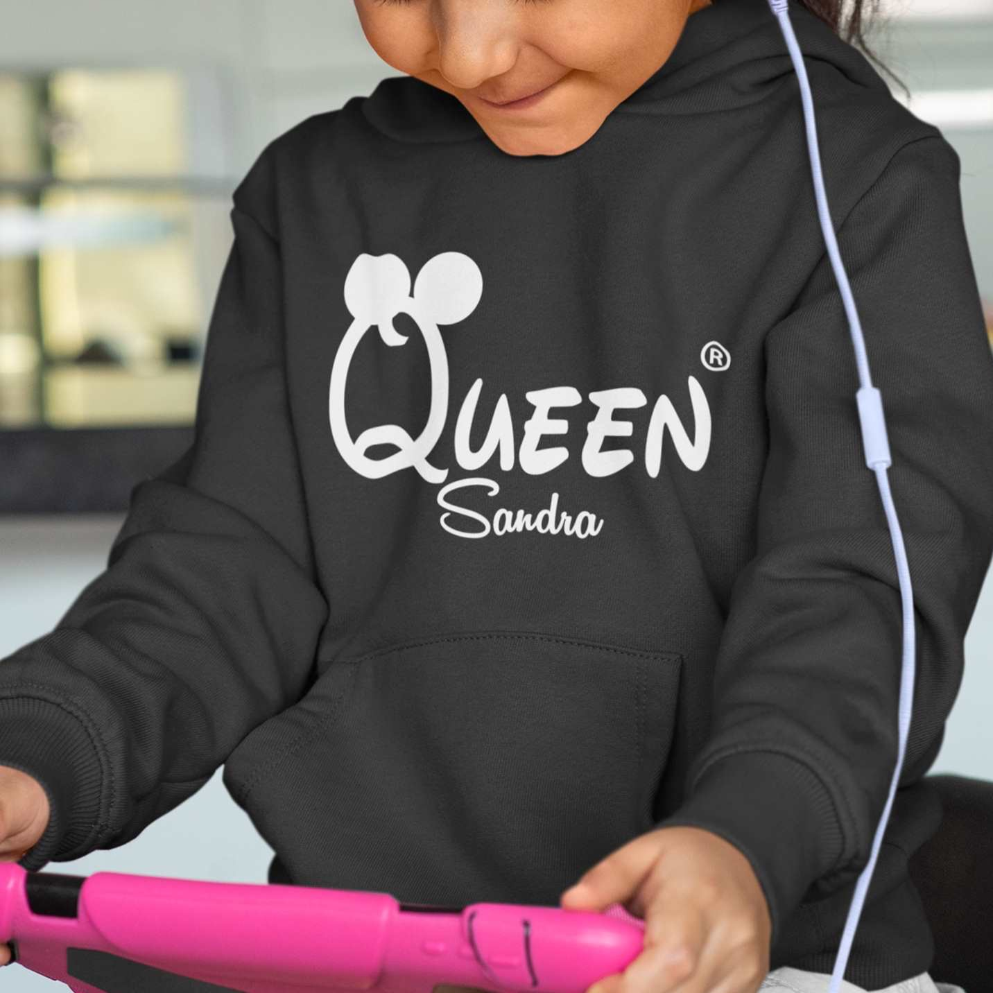 mädchen pulli mit name gestalten queen hoodie mit name schwarz selbst gestalten sale rabatt kids sweater sweatshirt winter collection